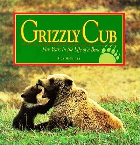 grizzly cub five years in the life of a bear 1st edition rick mcintyre 0882403737, 978-0882403731