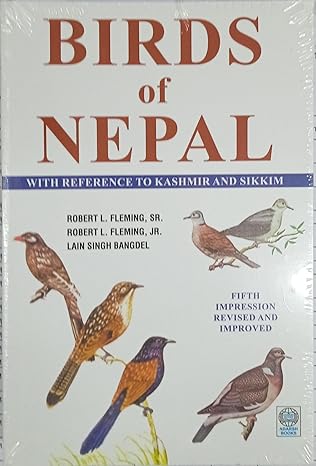 birds of nepal with reference to kashmir and sikkim 1st edition robert lain fleming sr 8187138122,