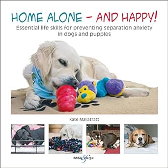 home alone and happy essential life skills for preventing separation anxiety in dogs and puppies 1st edition