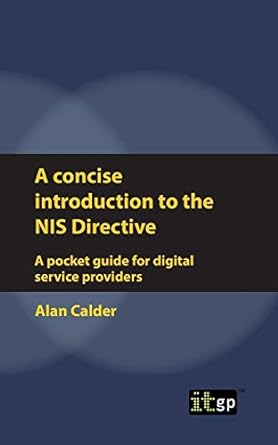 a concise introduction to the nis directive a pocket guide for digital service providers 1st edition it