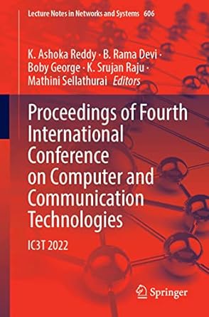 proceedings of fourth international conference on computer and communication technologies ic3t 2022 1st