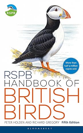 rspb handbook of british birds fifth edition 5th edition peter holden ,richard gregory 1472980263,
