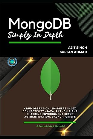 mongodb simply in depth 1st edition ajit singh ,sultan ahmad 1701055929, 978-1701055926