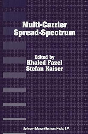multi carrier spread spectrum 1st edition khaled fazel ,s kaiser 9048165245, 978-9048165247