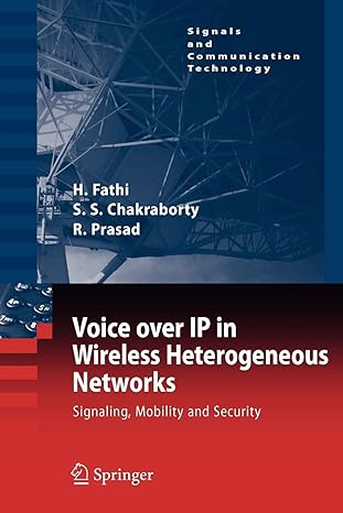 voice over in wireless heterogeneous networks signaling mobility and security 1st edition hanane fathi ,shyam