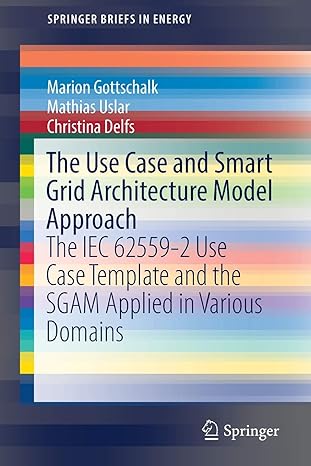 the use case and smart grid architecture model approach the iec 62559 2 use case template and the sgam