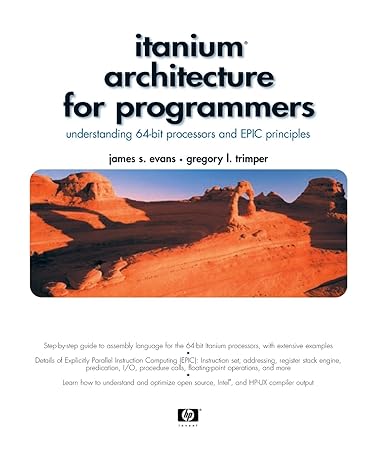 itanium architecture for programmers 1st edition james s evans ,gregory l trimper viika 0131013726,