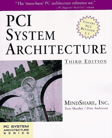 pci system architecture 3rd edition tom shanley ,don anderson 0201409933, 978-0201409932