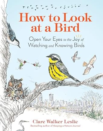 how to look at a bird open your eyes to the joy of watching and knowing birds 1st edition clare walker leslie