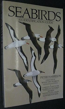 seabirds an identification guide new edition peter harrison 0395602912, 978-0395602911