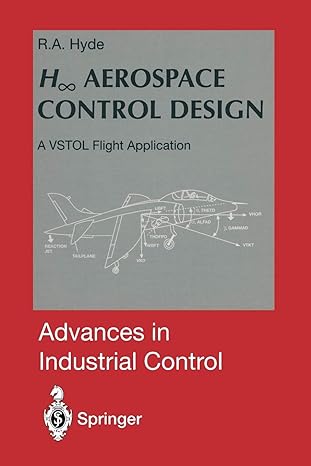 h aerospace control design a vstol flight application advances in industrial control 1st edition r a hyde