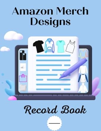 amazon merch design ideas record book 1st edition designer merche b0bsjm87nn