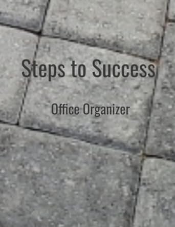 steps to success office organizer 1st edition nick brawn 979-8766077237