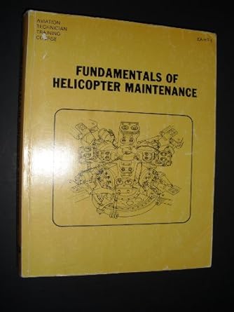 fundamentals of helicopter maintenance 1st edition joseph schafer 0891001182, 978-0891001188