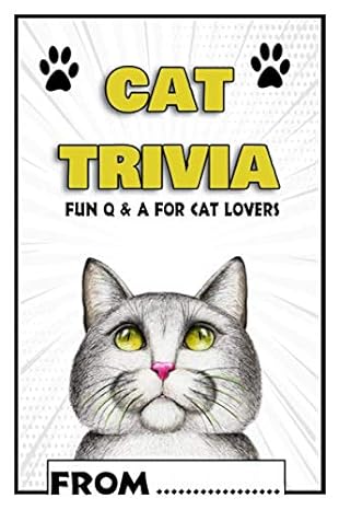 cat trivia fun qanda for cat lovers 1st edition t for mugz 1671995228, 978-1671995222