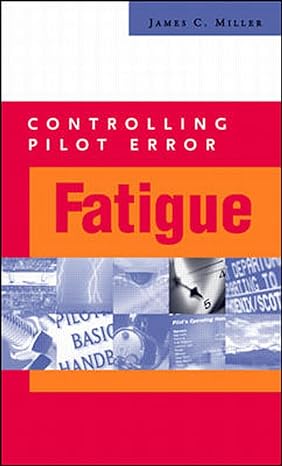 controlling pilot error fatigue 1st edition james c miller 0071374124, 978-0071374125