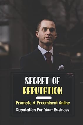 secret of reputation promote a preeminent online reputation for your business 1st edition christin merna