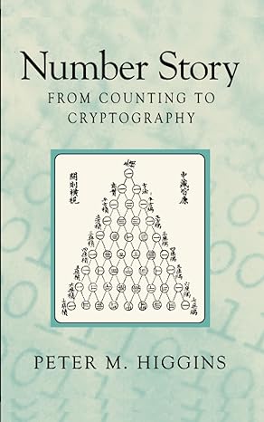 number story from counting to cryptography 1st edition peter michael higgins 1447168518, 978-1447168515