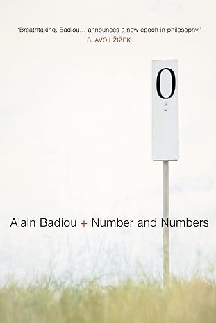 number and numbers 1st edition alain badiou 0745638791, 978-0745638799