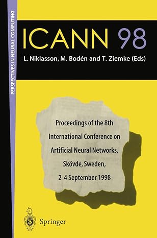 icann 98 proceedings of the 8th international conference on artificial neural networks sk vde sweden 2 4