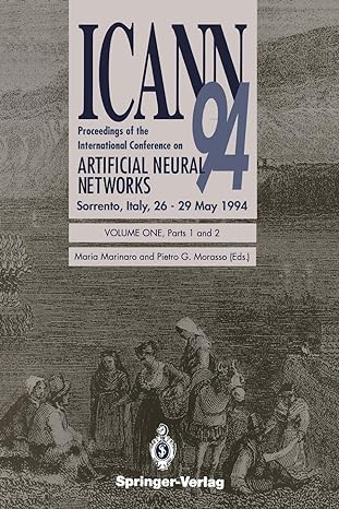 icann 94 proceedings of the international conference on artificial neural networks sorrento italy 26 29 may