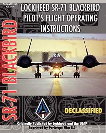 lockheed sr 71 blackbird pilots flight operating instructions 1st edition united states air force ,lockheed