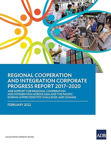regional cooperation and integration corporate progress report 2017 2020 adb support for regional cooperation