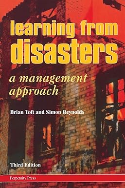 learning from disasters 3rd edition brian toft ,simon reynolds 1899287752, 978-1899287758