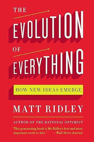 evolution everything 1st edition matt ridley 0062296019, 978-0062296016