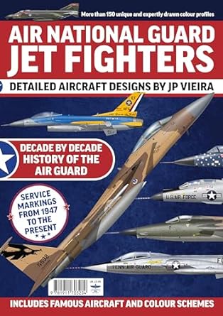 air national guard jet fighters detailed aircraft designs 1st edition jp viera 191170320x, 978-1911703204