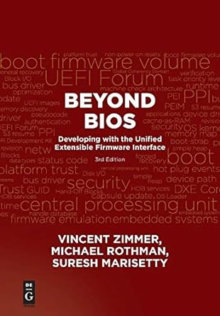 beyond bios developing with the unified extensible firmware interface 3rd edition vincent zimmer ,michael