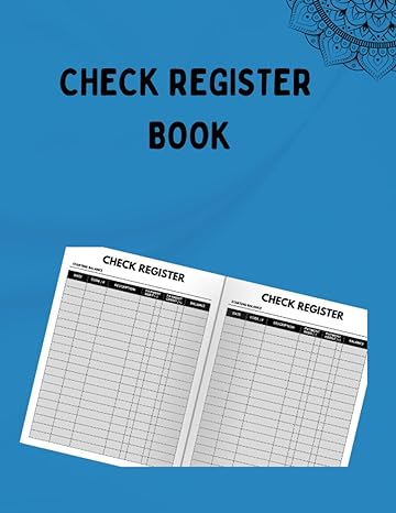check register book 1st edition ayoub apo b0cjcshgnl