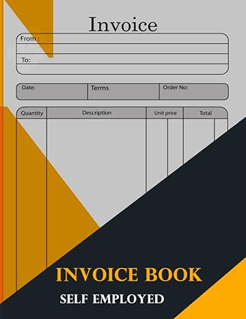 invoice book self employed a4 duplicate invoice book personalised invoice book for self employed 120 pages