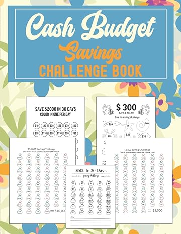 easy cash budget savings challenge book +55 unique one of a kind savings challenges from $50 to $20k money