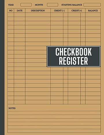 checkbook register large print 8 5 x 11 inches 109 pages  emma markle b0bvctqfkg
