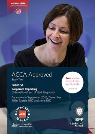 acca p2 corporate reporting  study text 5th edition bpp learning media 1472744284, 978-1472744289