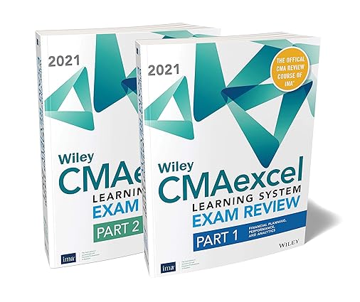 wiley cmaexcel learning system exam review 2021  set 1st edition wiley 1119735238, 978-1119735236