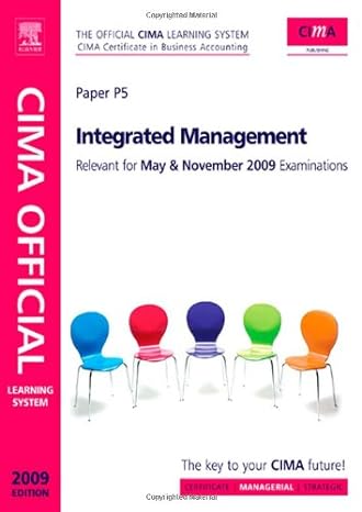 cima official learning system integrated management 5th edition ann norton 075068769x, 978-0750687690