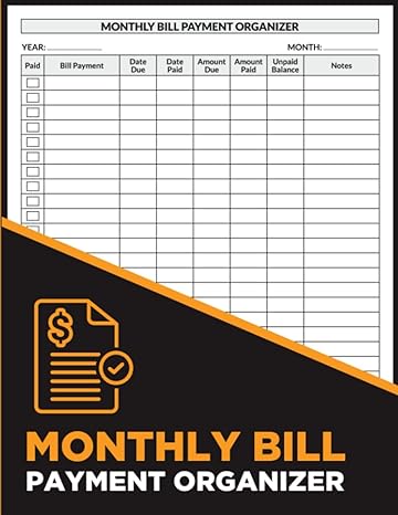 monthly bill payment 1st edition origami grafix b0chlb66rx