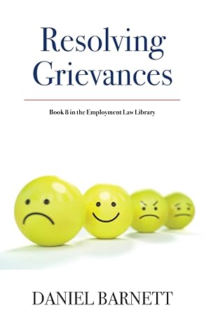 resolving grievances 1st edition daniel barnett 1913925013, 978-1913925017