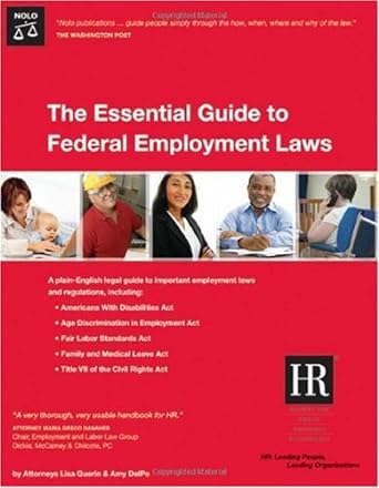essential guide to federal employment laws 1st edition lisa guerin j d ,amy delpo attorney b005q8god8