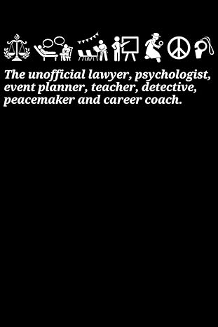 human resources gifts the unofficial lawyer psychologist event planner teacher detective peacemaker and
