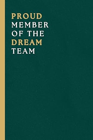 proud member of the dream team 1st edition nora nb publishing b0cqxt3sf6