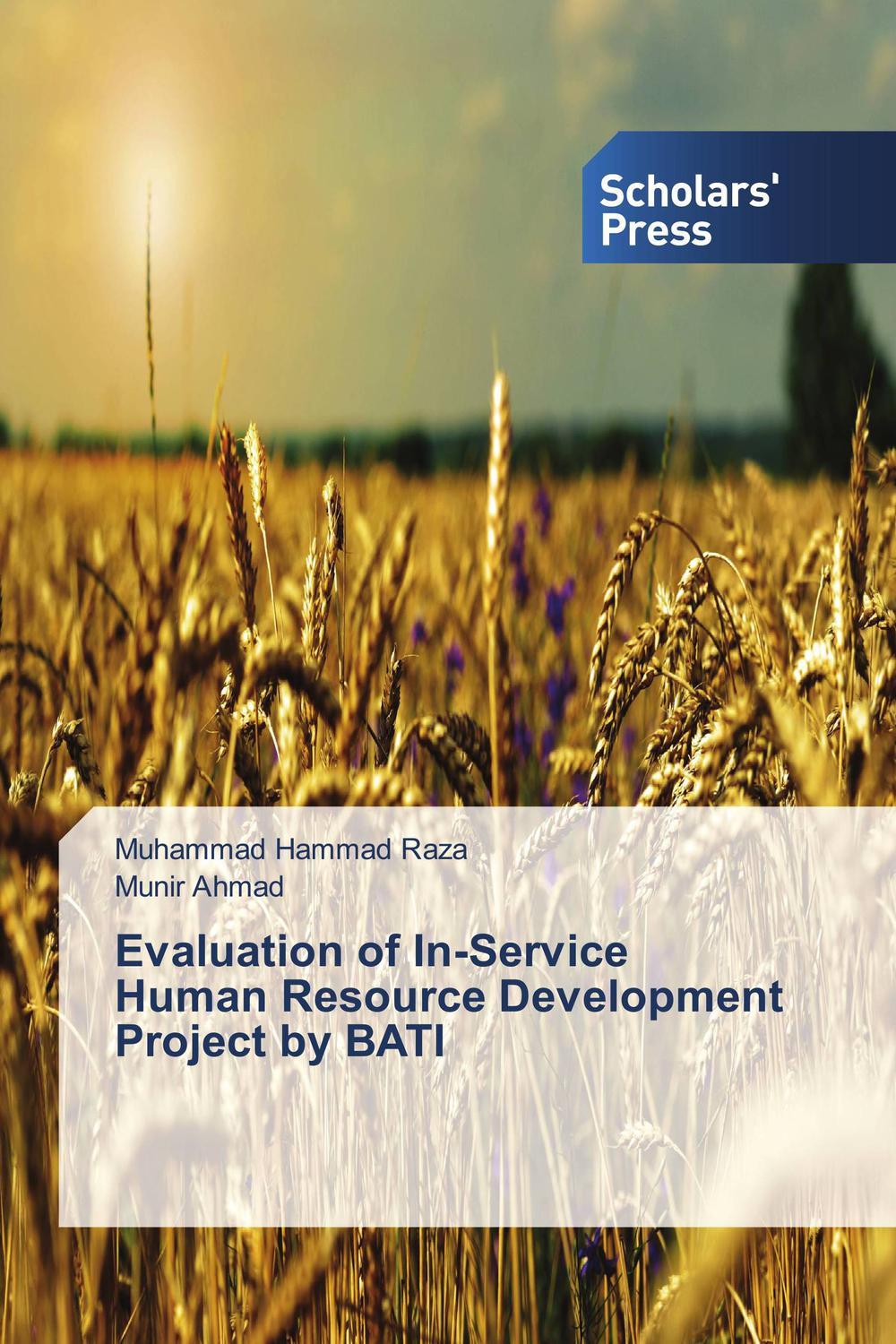 evaluation of in service human resource development project by bati 1st edition hammad raza, muhammad, ahmad,