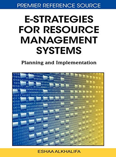 e strategies for resource management systems planning and implementation 1st edition eshaa alkhalifa