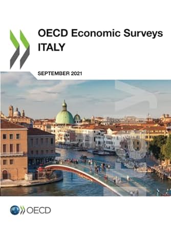 Oecd Economic Surveys Italy September 2021