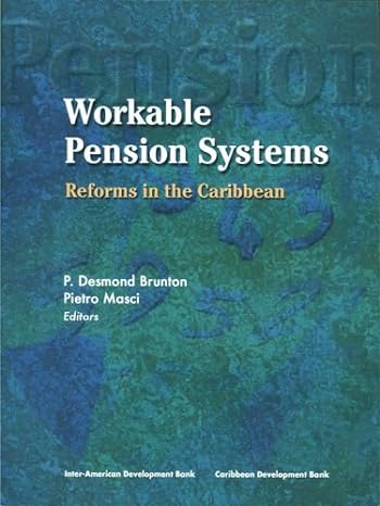 workable pension systems 1st edition p. desmond brunton, pietro masci 1931003777, 978-1931003773