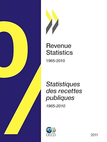 revenue statistics 1965 2010 statistiques des recettes publiques 1965 2010 1st edition oecd publishing