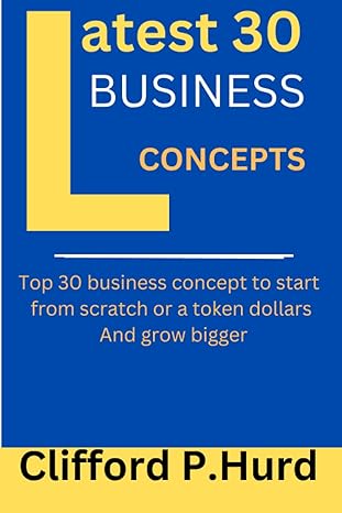 Latest 30 Business Concepts Top 30 Business Concepts To Start From Scratch Or With A Token Of Dollars And Grow Bigger