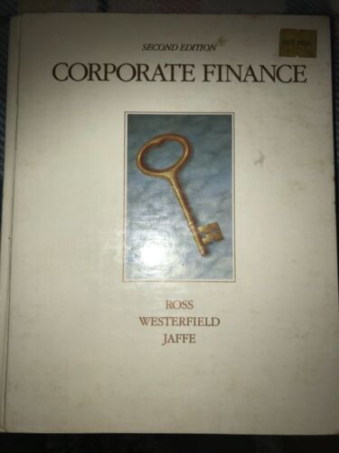 corporate finance 2nd edition stephen a. ross